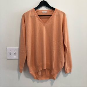 Brunello Cucinelli Oversized fit Cashmere V Neck Sweater